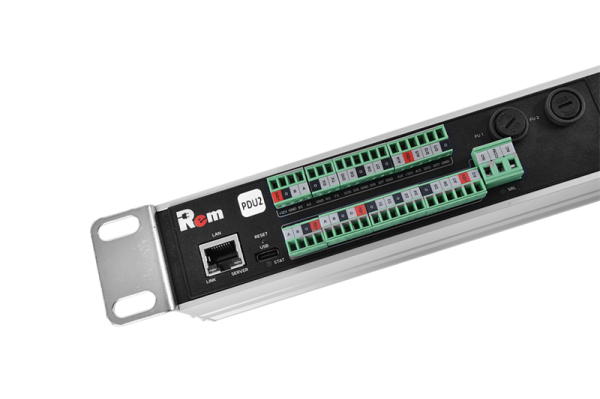 ЦМО Гор блок розеток Rem-2MC, монит, управл, 1х32А, 2х2S, 19'', колодка
