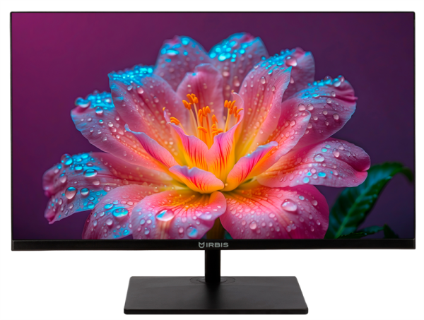 IRBIS MIR View  24 23.8'' LED Monitor 1920x1080, 16:9, IPS, 300 cd/m2, 1000:1, 5ms, 178°/178°, VGA, HDMI, DP, USB 3.1*2, Audio output, 100Hz, speak, наклон, внутр. бп.  Black МИНПРОМТОРГ (МПТ) 1г