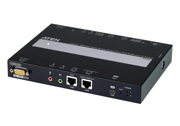 ATEN 1Local/Remote 1 Port VGA KVM over IP Switch