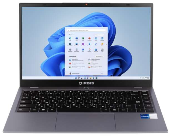 IRBIS 14NBP3007 14" FHD (1920x1080) IPS 300cd,Core i5-1335U,16Gb DDR4-3200(1),512Gb SSD,Wi-Fi 6+BT 5,48Wh,Metal case,Kbd Backlit,FPS,TPM 2.0,1.55kg,Grey,3yw,Win11Pro