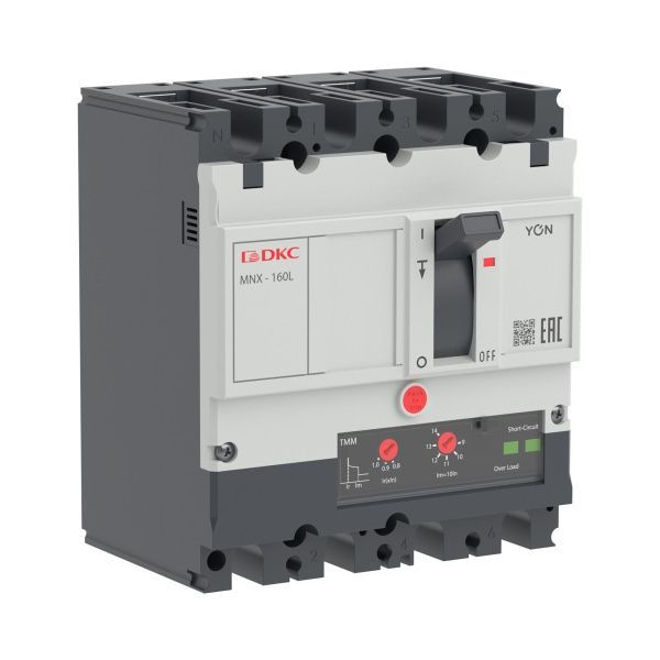 Авт. выкл. YON pro MNX160L 3N 160A 70kA при AC415V расц. TMM