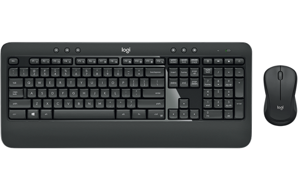 Logitech Wireless Desktop MK540 (Keybord&mouse), Black, Rus/Eng, [920-008686]