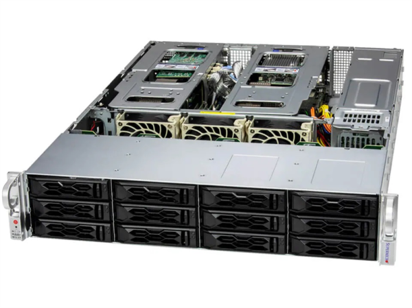 Supermicro SuperServer 2U 621C-TN12R/ 2x6526Y/ 4x64Gb/ 1x480Gb SATA/ 2x10Gb SFP+/12LFF+2SFF rear/ SFT-DCMS-SINGLE/ 4th config Supermicro SuperServer 2U 621C-TN12R/ 2x6526Y/ 4x64Gb/ 1x480Gb SATA/ 2x10Gb SFP+/12LFF+2SFF rear/ SFT-DCMS-SINGLE/ 4th config