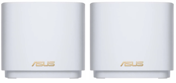 ASUS XD5 (W-2-PK) // AX3000 // 2 pack  // 574 + 1201Mbps, 2,4 + 5 gGz, white