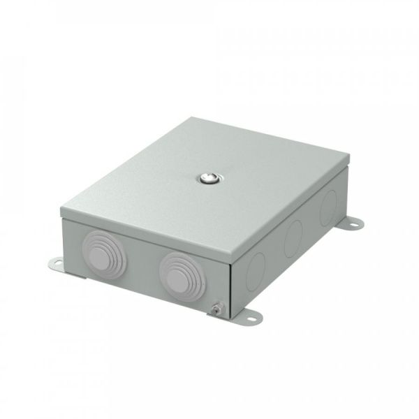 Коробка металлическая серая 150х200х60 (6 шт/кор)