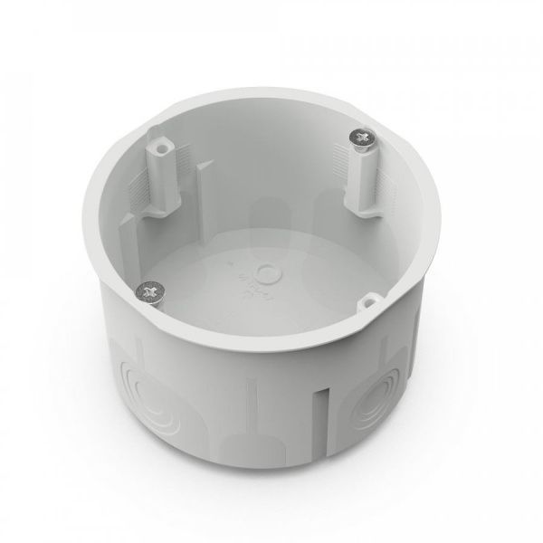 Коробка установочная 60-0710С двухкомпонентная для сплошных стен 68х47 (210шт/кор)