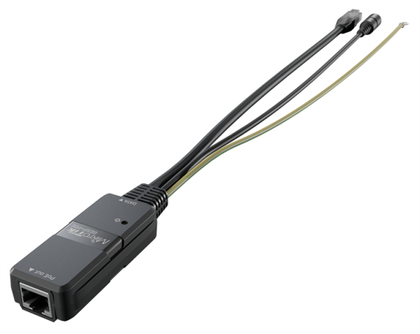 MikroTik Passive Gigabit PoE injector with surge protection, indoor enclosure