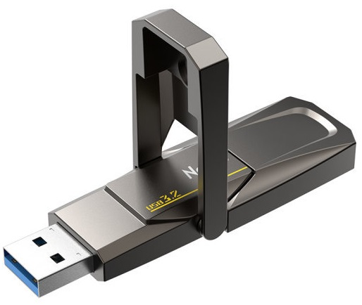 Netac US5 512GB USB3.2+TypeC Solid State Flash Drive, up to 550MB/500MB/s
