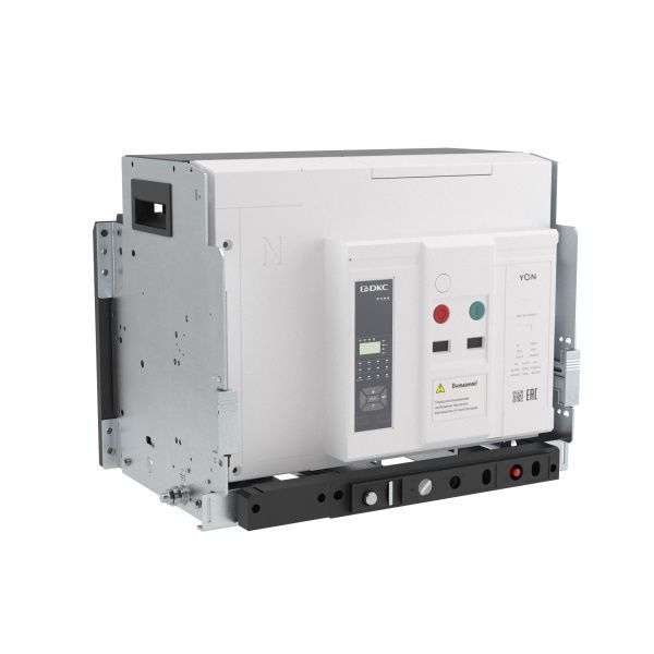 Воздушный автоматический выключатель YON pro ANX32X 4P 3200 А 100 кА, типоразмер M, расцепитель ETA, выкатной, вертикальное подключение, управление 220 В AC