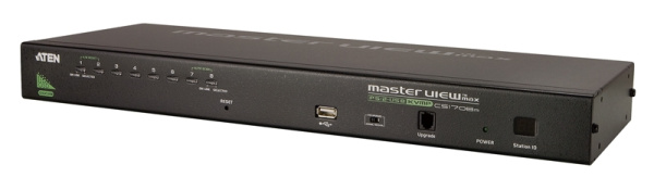 ATEN 1-Local/Remote Share Access 8-Port PS/2-USB VGA KVM over IP Switch
