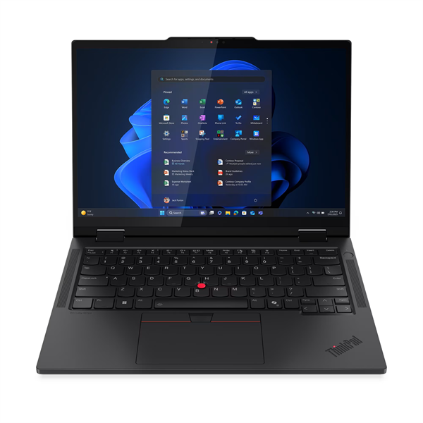 ThinkPad T14s 2-in-1, 14"(1920x1200)Touch, Ultra 7 255U, 16GB, 1TB SSD, Intel Graphics, Cam, BT, W11 Pro, Black