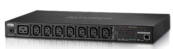 ATEN Rack eco PDU, Outlet-Metered & Switched, 1U, 16A, 230V, Output: (7) C13 & (1) C19, Input: IEC С20 , Power cord 3,0 m ATEN Rack eco PDU, Outlet-Metered & Switched, 1U, 16A, 230V, Output: (7) C13 & (1) C19, Input: IEC С20 , Power cord 3,0 m