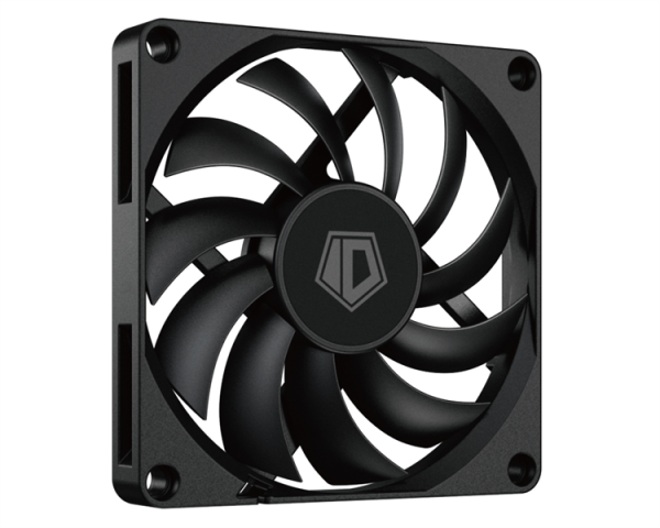 ID-COOLING NO-8010-PWM 80x80x10мм (120шт./кор, PWM, 4pin, черный, 800-3000об/мин) BOX
