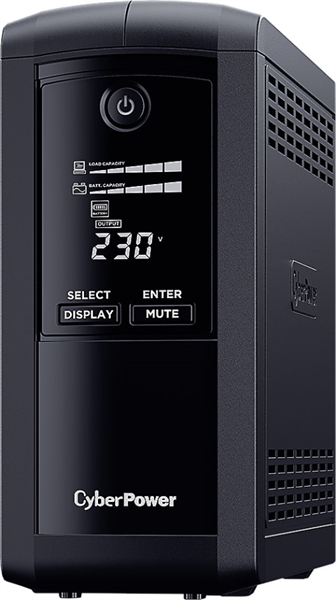 Cyberpower VP1000ELCD Line-Interactive 1000VA/550W USB/RS-232/RJ11/45  (4 EURO)