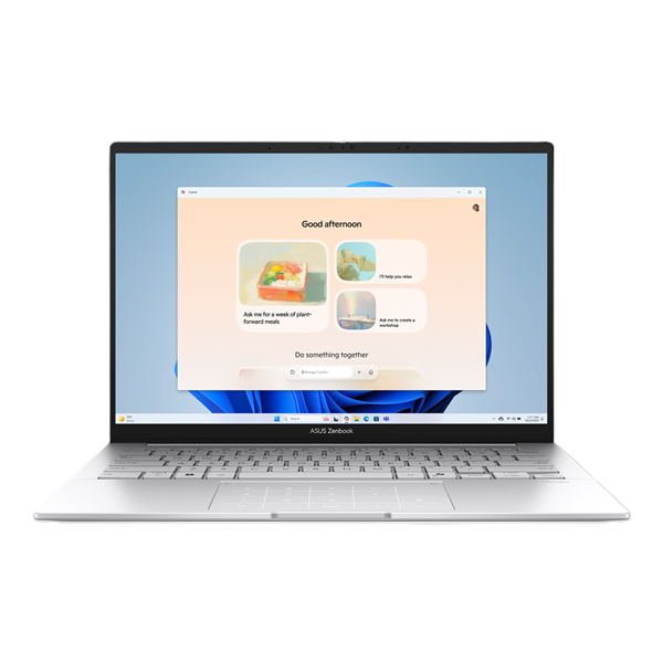 ASUS Zenbook 14 UX3405CA-QL573 Intel Core Ultra 5 225H/LPDDR5X 16GB/1TB SSD/Intel Arc Graphics/14" OLED  (1920 x 1200) WUXGA Touch ,WiFi 7+BT 5.4/Without OS /0.99 kg /Foggy Silver
