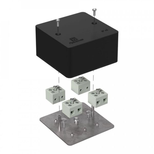 Коробка огнестойкая для кабель-канала 40-0460-FR6.0-8 Е15-Е120 RAL9005 85х85х45 (44 шт/кор)