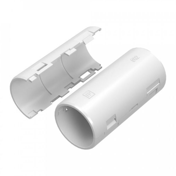 Муфта разборная d32 мм белая (36шт/360шт уп/кор)