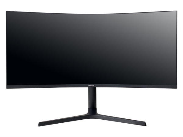 IRBIS NOBLEVIEW 34'' LED Monitor Curved 3440x1440, 21:9, VA, 400 cd/m2, 4000:1, 3ms, HDMI, DP USB-C(65W) USB-Ax2 USB-B Audio output 165Hz Tilt Height Swivel внешн. Бп VESA Black 3y  (China)