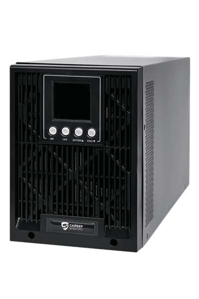 Сайбер Электро ЭКСПЕРТ-II-3000 Онлайн, Напольное исполнение 3000ВА/2700Вт. USB/RS-232/SNMPslot (4 EURO + 2 IEC С13+Тerminal) (12В /9Ач. х 6)