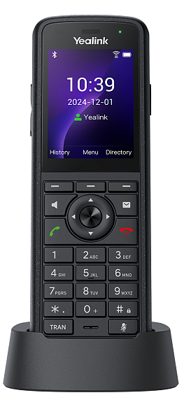 YEALINK AX86R, экран 2.4", Wi-Fi 6, IP67, Alarm, виброоповещение, Bluetooth, 3.5 mm, Type-C, SNC, звук HD