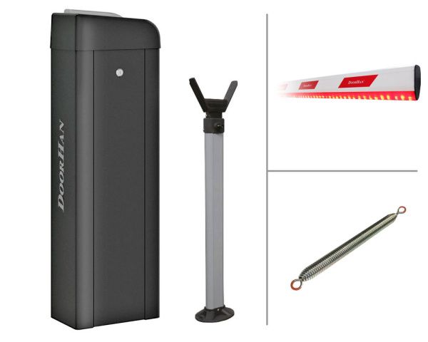 DOORHAN Комплект базовый шлагбаума, стрела с подсветкой, проезд до 6 м., BARRIER-PRO6000LED