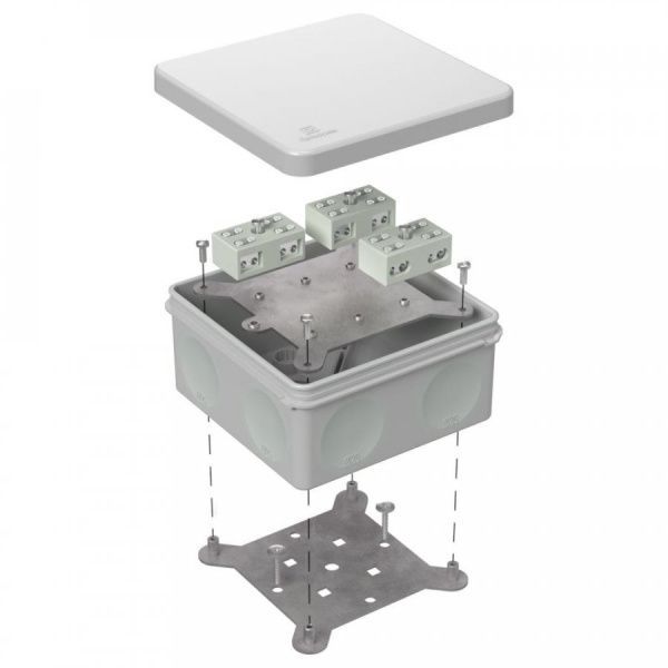 Коробка огнестойкая разветвительная для о/п двухкомпонентная 60-0300-FR6.0-4-6-Р Е15-Е60 RAL7035 100х100х50 (14 шт/кор) Коробка огнестойкая разветвительная для о/п двухкомпонентная 60-0300-FR6.0-4-6-Р Е15-Е60 RAL7035 100х100х50 (14 шт/кор)