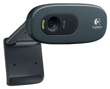 Logitech Webcam HD Pro C270, 0.9MP, 1280x720, Rtl, [960-000636/960-001063]