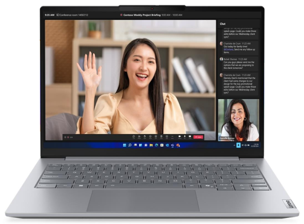 Lenovo ThinkBook 14 G8 IAL 14" WUXGA (1920x1200)IPS 300N, Ultra 5 225U, 1x16GB DDR5-5600, 512GB SSDM.2, Intel Graphics, WiFi6E, BT, KbEng/Ru,FPR, TPM2, FHDCam, 45Wh, 65W USB-C, NoOS, 1Y, 1.36kg