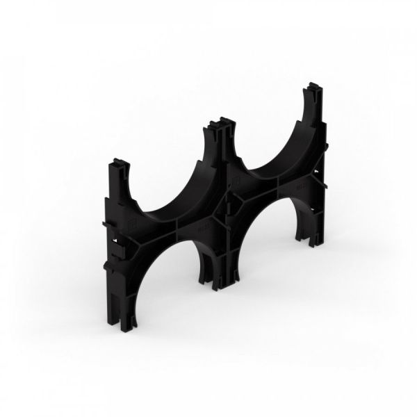 Кластер для двустенных труб d125 мм, двойной, двухсторонний (60 шт/кор) Кластер для двустенных труб d125 мм, двойной, двухсторонний (60 шт/кор)