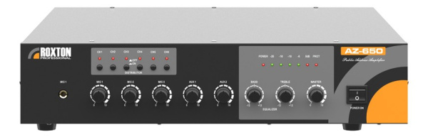 Зональный усилитель ROXTON AZ-650