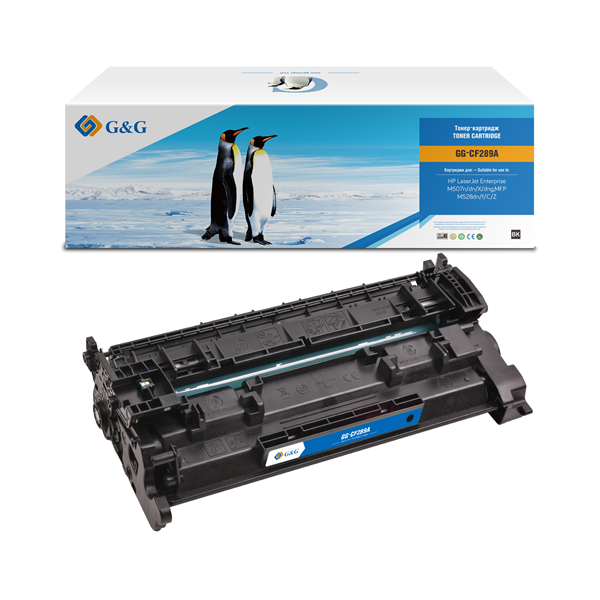 Cartridge G&G 89A для HP LJ M507n/dn/X/dng;M528dn/f/C/Z, с чипом (5 000стр.) (аналог CF289A)