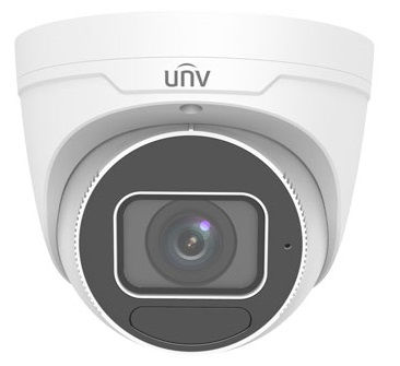 Uniview Видеокамера IP купольная антивандальная, 1/2.7" 4 Мп КМОП @ 30 к/с, ИК-подсветка до 50м., LightHunter 0.002 Лк @F1.2, объектив 2.7-13.5 мм моторизованный с автофокусировкой, WDR, 2D/3D DNR, Ul