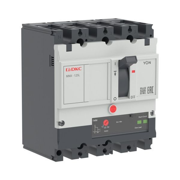 Авт. выкл. YON pro MNX125L 4P 20A 70kA при AC415V расц. TMM