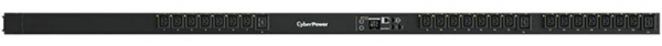 CyberPower PDU PDU81404 Switched Metered-by-Outlet, 0U type, 16Amp, plug IEC 309 16A, (21) IEC 320 C13 (3) IEC 320 C19
