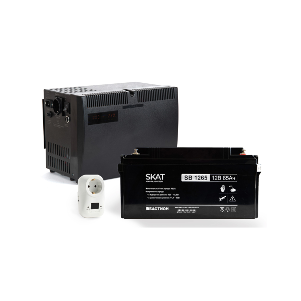 Комплект ИБП TEPLOCOM-500+65+TBS Optimum