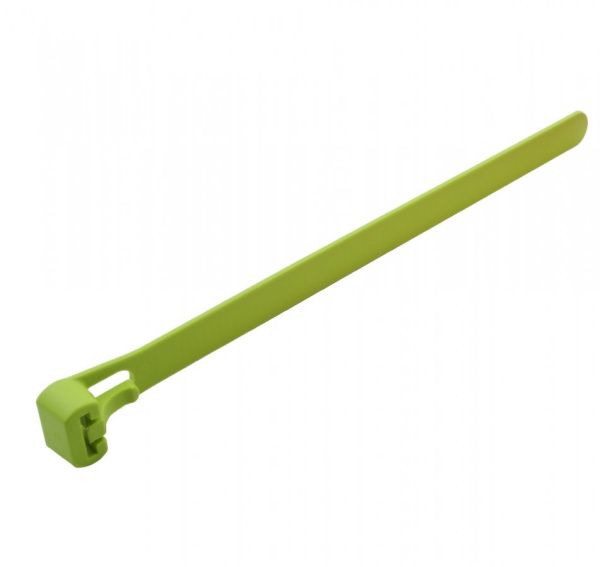 Многоразовая хомут-стяжка 200 х 7,5 мм (зеленая) (50 шт/500 шт уп/кор)