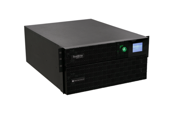 Systeme Electric Smart-Save Online SRT, 6000VA/6000W, On-Line, Extended-run, Rack 2U+3U(Tower convertible), LCD, 6xC13, 4xC19, USB, RS-232, Pre-Inst. Web/SNMP