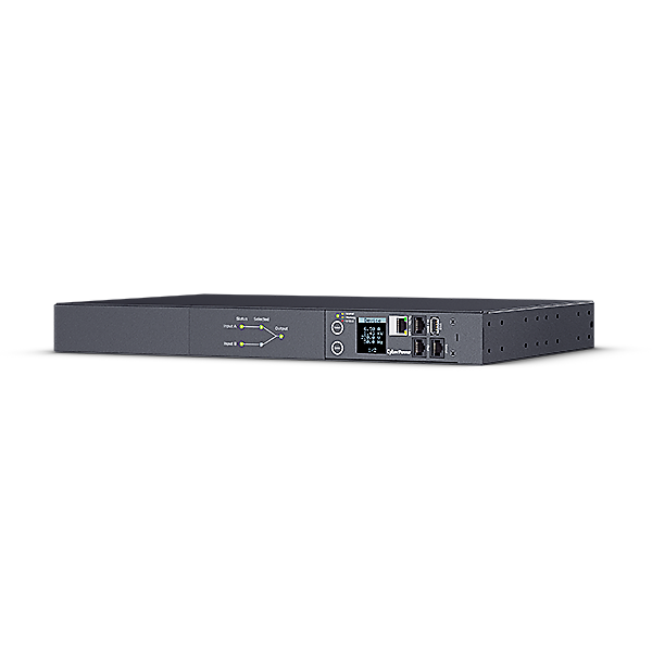 CyberPower ATS CyberPower (PDU20SWHVIEC10ATNET) 1U type, 16Amp,SNMP, plug IEC 320 C20, (8) IEC 320 C13 (2) IEC 320 C19