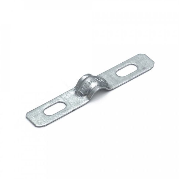 Скоба металлическая двухлапковая усиленная противопожарная СМДУ d6-7 мм (100шт/4000шт уп/кор)