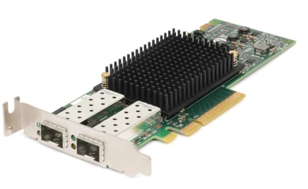 DELL Emulex LPe31002 Dual Port FC16 Fibre Channel HBA, PCIe Low Profile, Customer Kit, V2 (including FC16 trancievers x 2)(analog LPe31002-AP)