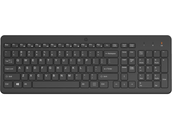 Keyboard HP 220 Wireless - black ENG/RUS