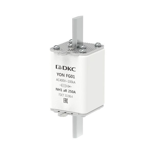 Предохранитель YON ножевого типа FG1 250А 400V характеристика aR