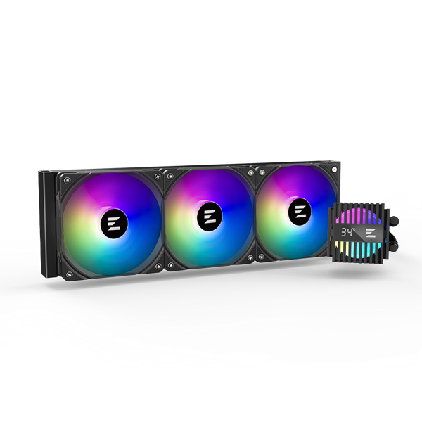 Zalman CPU Liquid Cooler 360mm, ARGB, black