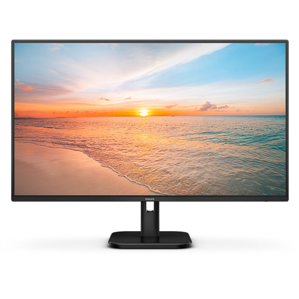 27" Philips 27E1N1100A 1920x1080, WLED, 16:9, IPS, 250cd, 1300:1, MID, 4ms, 178/178, VGA, HDMI, 100Hz, Speakers, Tilt, Внутр, VESA, Black, 3y