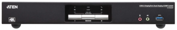 ATEN 2-Port USB3.0 4K DisplayPort Dual Display KVM switch