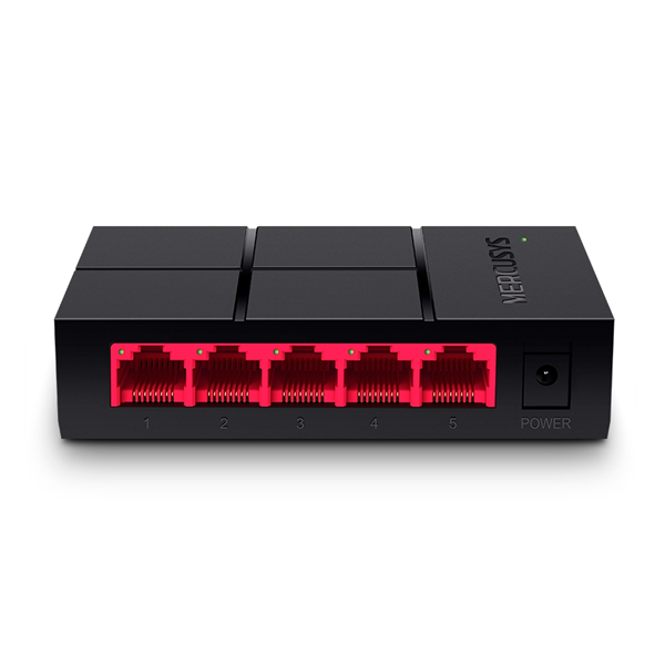 Mercusys MS105G, 5-Port Gigabit Desktop Switch