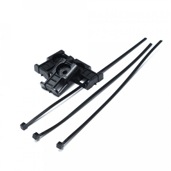 Комплекты крепления площадка для прямого монтажа чёрная со стяжкой 3,6х150 мм (100шт/1500шт уп/кор)