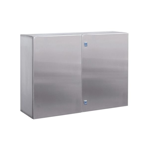 Корпус навесной CE c М/П из нерж. cтали AISI 304 двухдверный ВхШхГ 800x1000x200 мм с фланцем (замена на код R5STH0812F-304)