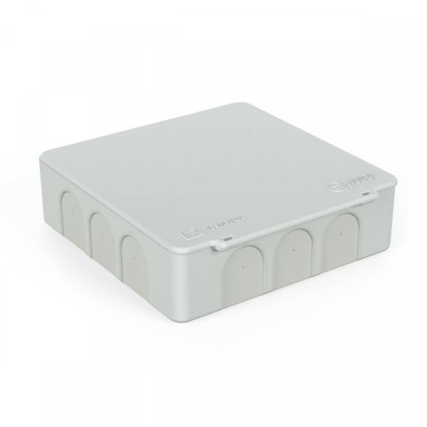 Коробка распределительная 60-0302м для прямого монтажа двухкомпонентная безгалогенная (HF) 100х100х30 (8 шт/уп)