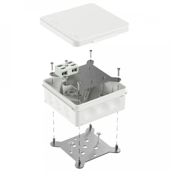 Коробка огнестойкая разветвительная для о/п двухкомпонентная 60-0303-FR6.0-4-2-Р Е15-Е60 RAL9003 100х100х40 (16 шт/кор) Коробка огнестойкая разветвительная для о/п двухкомпонентная 60-0303-FR6.0-4-2-Р Е15-Е60 RAL9003 100х100х40 (16 шт/кор)